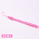 1pcs Comfortable Material Pacifier Cute Baby Clips Chain Dummy Clip Holder Nipples Children Cartoon Pacifier Clip Soother Holder