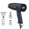 LCD Display Heat Gun 2000w Hot Air Gun Tool Handheld Electrical Heat Air Machine with 2-temp Settings 4 Nozzles