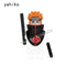 Naruto Sasuke Kakashi Akatsuki bricks Building Blocks Anime cartoon Mini Action Figures Heads Assembly Toys kids Christma Gifts