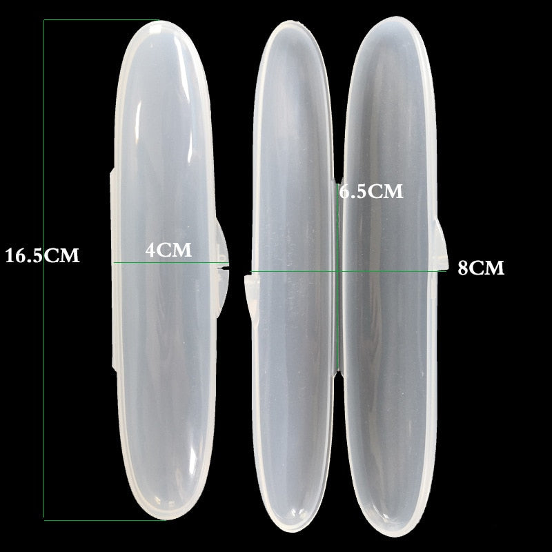 Baby Soft Silicone Spoon with Storage Box Candy Color Temperature Sensing Spoon Children Food Feeding Dishes Feeder Appliance