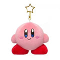 Kirby Keychain Kawaii 12Cm Cartoon Pink Star Keyring Soft Stuffed Plush Toys Cute Gifts Plushies For Girls Friends Childrens