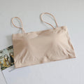 Top women Summer Women Sling Tube Top Sexy Bra Women underwear Push Up Bra Seamless Ice Silk Breast Wrap Lingerie Crop top