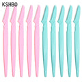 3/10/15 Pcs Professional Trimmer Safe Blade Shaping Knife Eyebrow Blades Face Hair Removal Scraper Shaver Makeup Beauty Tools