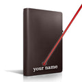 Smart Air Tag Wallet with RFID Slim Design Premium Crazy Horse Leather Pop Up Credit Card Holder Does Not Include Air Tag