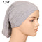 Ramadan Undercap Head Cover for Jewish Instant Jersey Bonnet Hijab Turbans for Women Muslim Fashion Inner Cap Turbante Capelli