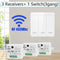 1/2/3 Gang Wireless Wall Switch RF 433Mhz Interruptor Light Switch Remote Control 86 10A 110V 220V Receiver for Lamp LED Fan