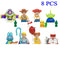 Disney 4cm Children Anime figure Building Blocks Kid Gift Toy Model Mini City Movies Characters Figurine Compatible With Lego