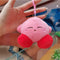 Kirby Keychain Kawaii 12Cm Cartoon Pink Star Keyring Soft Stuffed Plush Toys Cute Gifts Plushies For Girls Friends Childrens