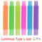 Pop Tube Sensory Toy Fidget Anti Stress Relieve Stretch Bellows Children Multicolor Squeeze Folding Pipe Autism ADHD Anxiety Toy