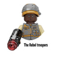 Hoth Rebel Alliance Troopers Rodian Duros Building Blocks Resistance Han Solo Leia Chewbacca Bricks Cassian Andor Figure Kid Toy