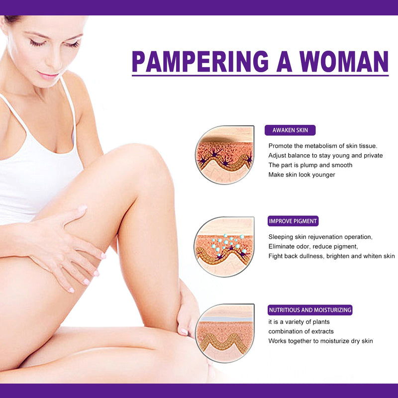 Whitening Cream Private Parts Underarm Bleaching Serum Whiten Butt Knee Brighten Inner Thigh Intimate Parts Dark Remove Melanin