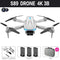 2022 New Mini Drone S89 pro 4k Profesional HD Dual Camera WiFi  Fpv Drones Height Preservation Rc Helicopters Quadcopter Toys