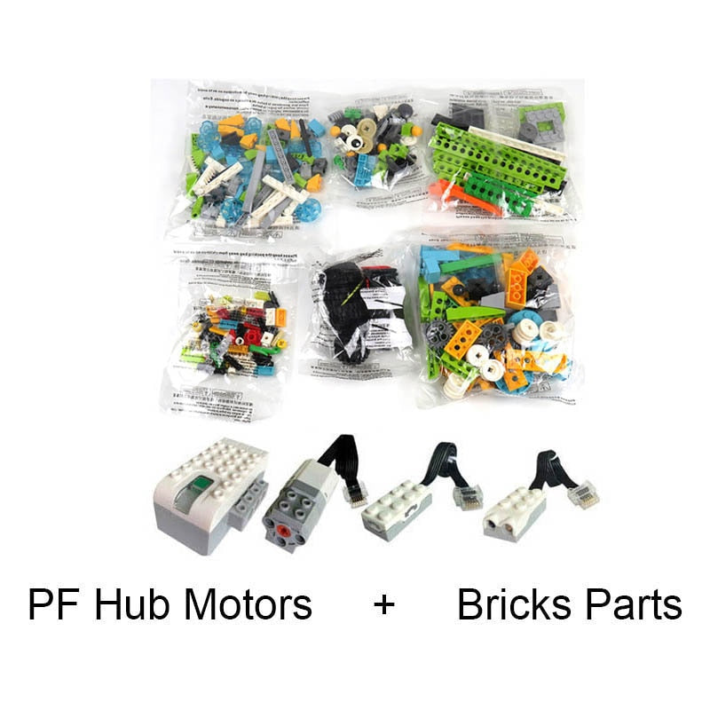 2022 NEW High-Tech Parts WeDo 2.0 Robotics Construction Set Building Blocks Compatible with Wedo 3.0 Educational DIY Toys