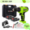 YIKODA 12V 16.8V 21V 25V Electric Screwdriver Cordless Drill Rechargeable Lithium Battery Mini Wireless Power Driver Tools