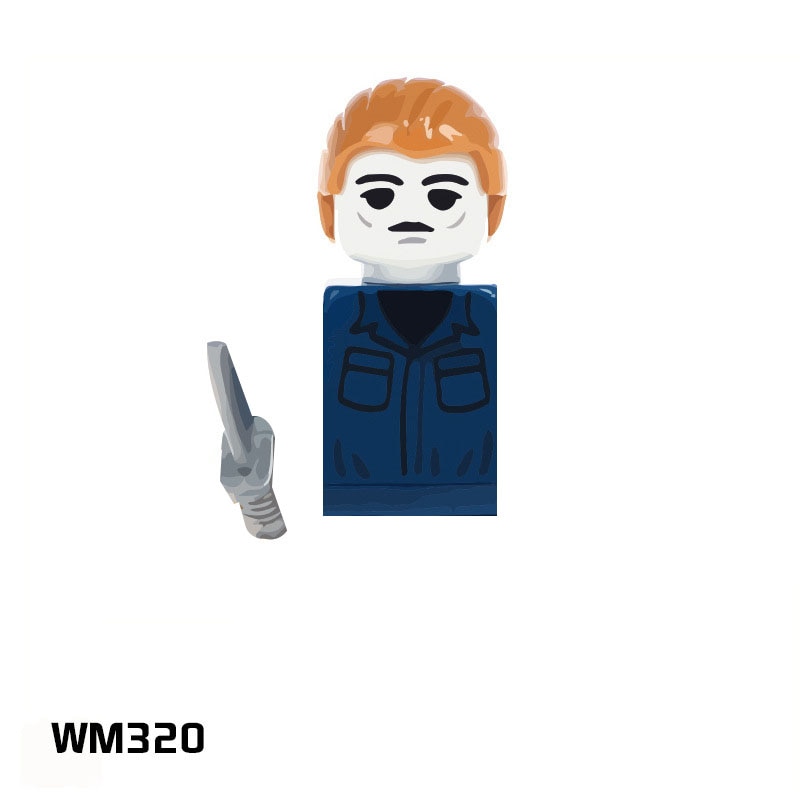 WM6075 WM6101 WM6102 Halloween Horror Movie Building Blocks The Shining Silent Hill Bricks Jack Pyramid mini Action toy Figures