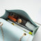 Stitching Women Summer Shoulder Crossbody Bag Chain PU Leather Ladies Messenger Bag Female Small Square Bag Clutch Bags Handbags