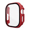 Glass+Case For Apple Watch Ultra 49mm band smartwatch PC Bumper+Screen Protector Tempered Cover iwatch series Ultra Accessories