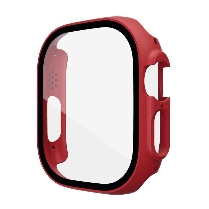 Glass+Case For Apple Watch Ultra 49mm band smartwatch PC Bumper+Screen Protector Tempered Cover iwatch series Ultra Accessories