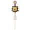 1pc Crochet Bunny Baby Pacifier Clip Chain BPA Free Wooden Beads Appease Soother Chain Clips Newborn Dummy Holder Nipple Clip