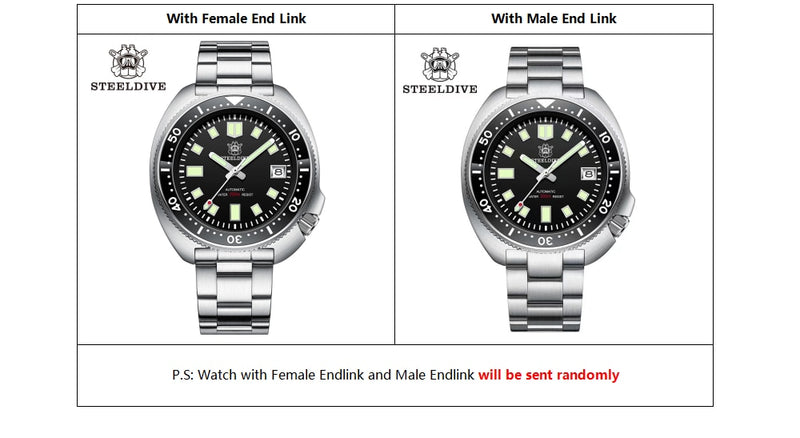 SD1970 Steeldive Brand 44MM Men NH35 Dive Watch with Ceramic Bezel