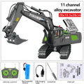 RC Excavator Dumper RC Car Toy 2.4G Remote Control Engineering Vehicle Crawler Truck Bulldozer Children Toys for Boys Kids Gifts
