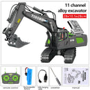 RC Excavator Dumper RC Car Toy 2.4G Remote Control Engineering Vehicle Crawler Truck Bulldozer Children Toys for Boys Kids Gifts