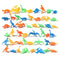 10pcs/lot Batch Mini Dinosaur Model Children&