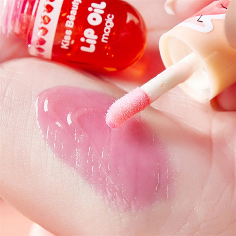 Peach Moisturizing Lip Gloss Peach Waterproof Glossy Long Lasting Not Sticky Natural Lip Tint Daily Makeup Lip Oil Primer