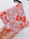 Sanrio Hello Kitty Small Folding Shopping Bag Melody Polyester Eco Bag Cartoon Shoulder Bag Handbag
