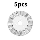 LeatherCraft 45mm Rotary Cutter Leather Cutting Tool Fabric Cutter Circular Blade DIY Patchwork Sewing Quilting Fit Olfa Cut