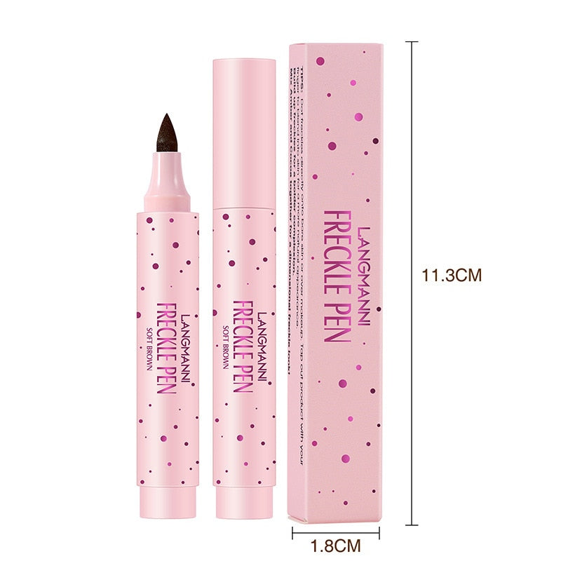1PC Brown Lifelike Freckle Pen Concealer Dot Spot Pen Waterproof Long Lasting Easy and Convenient Face Concealer Makeup Cosmetic