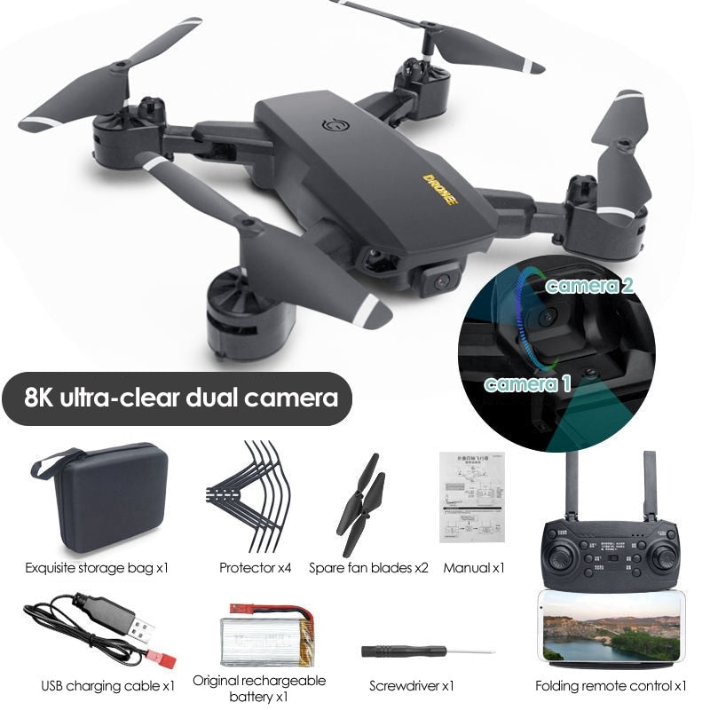 Dron 5G GPS Drone 8K Professional Drones 4K HD Aerial Photography Obstacle Avoidance Quadcopter Helicopter RC Distance 3000M