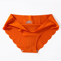 Sports Women&#39;s Panties Seamless Briefs Mid Rise Underwear Female Soft Comfortable Silk Briefs Underpants Sexy Lingerie Panty