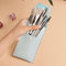 4/6/8Pcs Makeup Brushes Set With Bag Lip Eye Shadow Brush Professional Cosmetic Brushes Kit Travel Mini Makeup Brush beauty tool