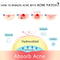 AUQUEST 72 Invisible Acne Pimple Patch Mask Skin Care Blemish Spot Concealer Remover Pimple Patches Stickers Masks Beauty Health