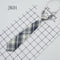 Shirt Necktie Women College Style JK Plaid Uniform  Detachable Collars Removable Ties Apparel Accessories галстук женский
