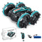 Newest High-tech Remote Control Car 2.4G Amphibious Stunt RC Car Double-sided Tumbling Driving Children&