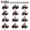 YIDI 5/10Set GX12 GX16 GX20 2 3 4 5 6 7 8 9 10 12 14 15 Pin Male Female Lc Cable Aviator Aviation Circular Connector Plug Socket