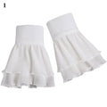 New Fake sleeves autumn winter wild sweater decorative sleeves pleated wrist Pleated organ fake sleeves universal fake cuff
