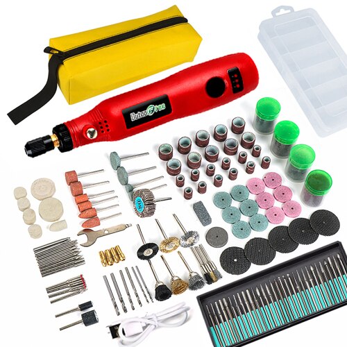 Mini Wireless Drill Electric Carving Pen Variable Speed USB Cordless Drill Rotary Tools Kit Engraver Pen for Grinding Polishing