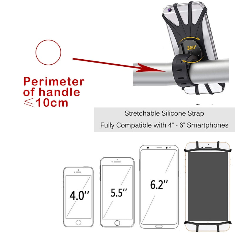Baby Stroller Accessories Mobile Phone Holder Rack Universal 360 Rotatable Baby Pram Cart Phone Holder For iPhone Gps Device