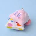 Kirby Keychain Kawaii 12Cm Cartoon Pink Star Keyring Soft Stuffed Plush Toys Cute Gifts Plushies For Girls Friends Childrens