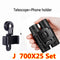 700x25 HD Powerful Binoculars Telescope 5000m/50000m Long Range Folding Mini BAK4 FMC Optics For Hunting Outdoor Camping Sports