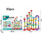 142 Pcs Marble Run Building Blocks Marbles Slide Toys For Children DIY Creativity Constructor Educational Toys Children Gift