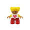 Big Size Action Figures City Princess Policemen Family Building Block Doll Character Accessory Toys Assembly Children Kids Gift