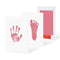 Newborn Baby Hand And Footprint Kit DIY Ink Pads Photo Frame Handprint Toddlers Souvenir Accessories Safe Clean Baby Shower Gift