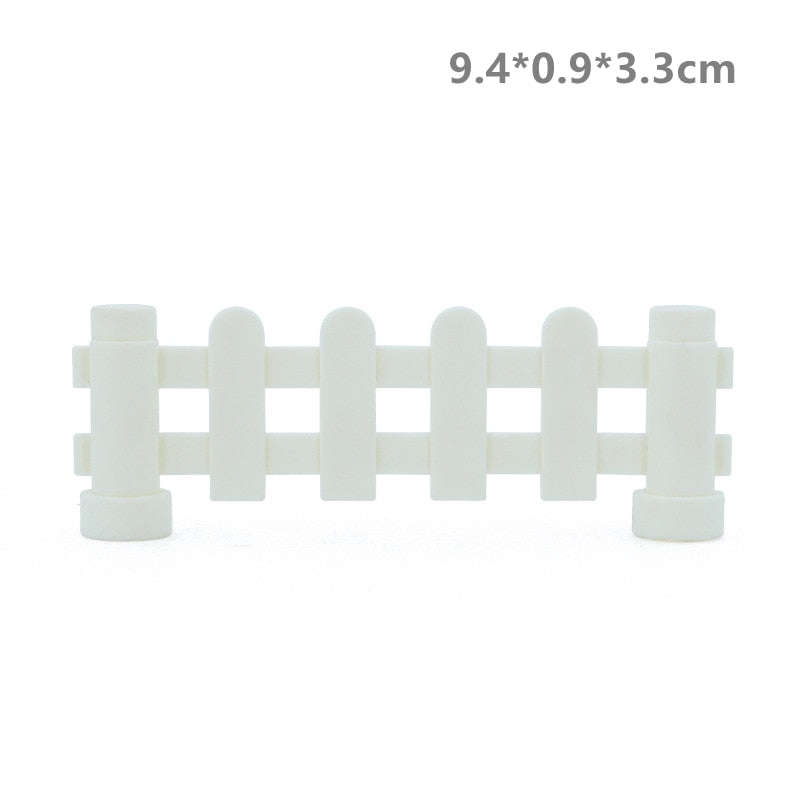 Big Building Blocks Compatible Slide Swing Seesaw Park Playground Series Large Bricks Children Educational Creative Toy Kid Gift
