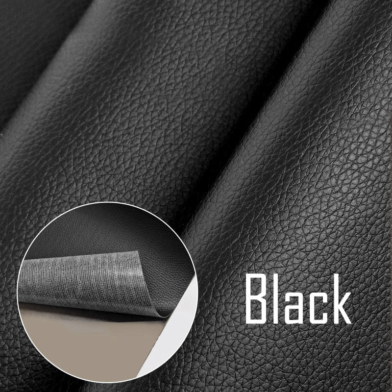 Self Adhesive Leather for Sofa Repair Patch Furniture Table Chair Sticker Seat Bag Shoe Bed Fix Mend PU Artificial Leather Skin