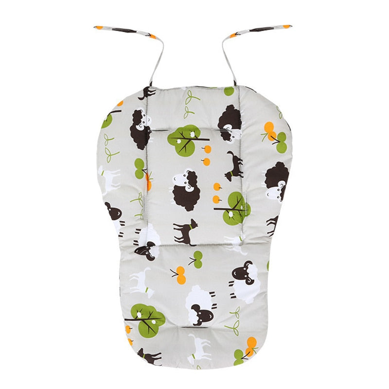 Baby Kids Highchair Cushion Pad Mat Booster Seats Cushion Pad Mat Feeding Chair Cushi on Pad Stroller Cushion Mat Cotton Fabric
