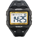 Big Numbers Easy to Read 5ATM Water Resistant Men Digital Watch Outdoor Sport